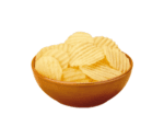 crinkle chips