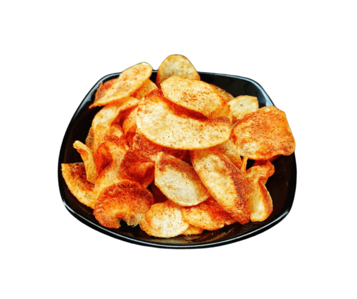 plain chips (spicy)